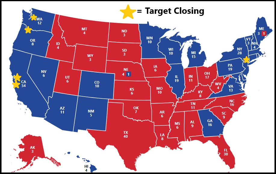 Target-Closing-Map