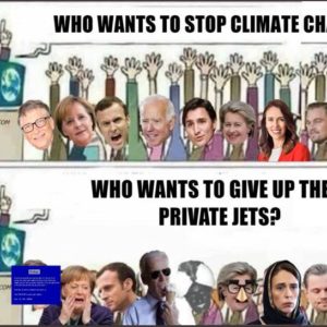 Climate Change Hypocrisy